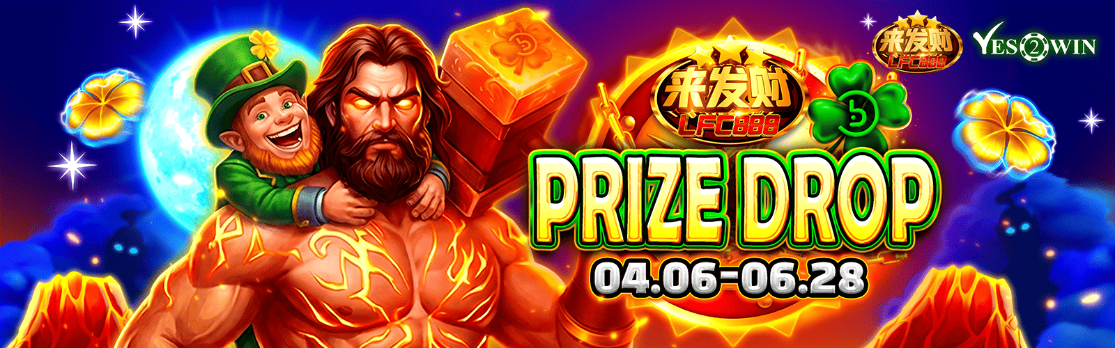 Yes2Win online casino Malaysia promotional banner 5